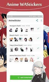 Send stickers your favorite to your friends. Anime Stickers Wastickers For Whatsapp For Android Apk Download