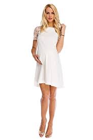 Mutterschafts brautkleid lucia short in elfenbeinfarben. Brautkleid Schwanger Titel Der Webseite