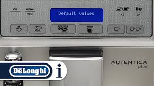 650.75/ecam 650.85 coffee machine clean & lubricating infuser delonghi espresso machine at mati coffee how to find out what the alarm lights mean on your de'longhi esam 04.110.s or esam. How To Reset Your De Longhi Autentica Etam 29 620 Coffee Machine Youtube