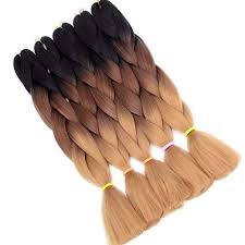 • braiding, wig making, twisting or locs styles and so professional quality hair. 24 1b 4 Honey Blonde 5 Piece Jumbo Braiding Hair