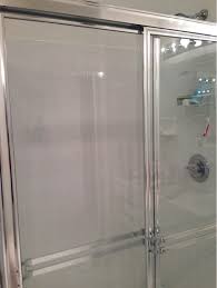 Scrub using water and the green side of the sponge to thoroughly clean off all the mixture that you put on you might have to put a little bit of elbow grease during this part. How To Keep A Glass Shower Clean The Happy Housewife Home Management