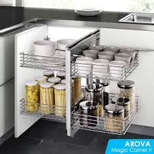 Magic Corner Pantry Ii Wire Basket Pull Out Swivel Carousel Kitchen Lazy Susan Blind Corner Cabinet Corner Pantry Maximize Kitchen Space