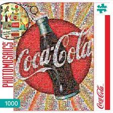 These hard plastic pieces present an . Jigsaw Puzzles Coca Cola