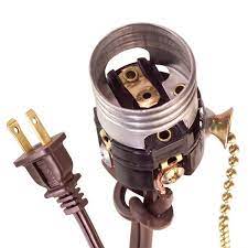 But in adjustable trims, the light doesn't plug straight into the socket cup. How To Wire A Light Socket Diy Electrical Home Repair Lamp Socket