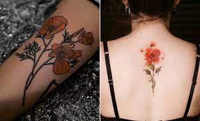 Black and white outlined poppy tattoos are very. 21 Trendy Poppy Tattoo Ideas For Women Stayglam