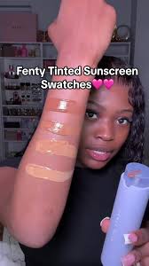 Fenty Tinted Sunscreen Review and Shade Guide