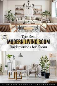 Neutral I Living Room Zoom Background 4 Virtual Backgrounds Etsy In 2021 Living Room Background Living Room Modern Modern Living Room