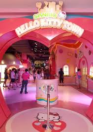 Departed from puteri harbour international ferry terminal, south of malaysia with its free shuttle (in white colour as shown in the photo) from the larkin bus station in johor state of malaysia. Sanrio Hello Kitty Town Puteri Harbour Sanrio Hello Kitty Town Hello Kitty Hello Kitty Theme