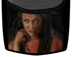 Undead Zombie Pretty Fasion Modal Beauty Wrap Truck Car Vinyl Graphic Decal  58 X 65 Scaled USA Made Cast Laminated Option