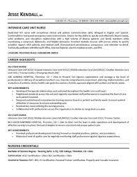 Free Icu Intensive Care Unit Nurse Resume Example Registered Nurse Resume Nursing Resume Nursing Resume Template