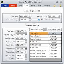 Horizon Gears Of War 3 Stats Editor Rank Unlocks And More Xbox Gaming Wemod Community
