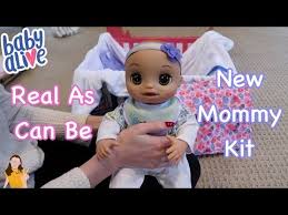 Baby Alive Real As Can Be Baby New Mommy Kit Kelli Maple دیدئو Dideo
