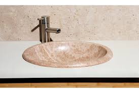 stone oval drop in bathroom sink wayfair
