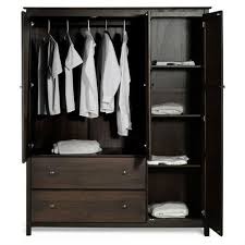 Maybe you would like to learn more about one of these? Espresso Wood Finish Bedroom Wardrobe Armoire Cabinet Closet Decorstoreplus