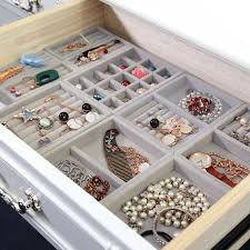 This lovely little diy jewelry holder isn't just pretty, it helps keep you organized too. Hot Drawer Diy Rings Bracelets Gift Box Jewelry Storage Tray Jewellery Organizer Earrings Holder Small Size Fit Most Room Space Jewelry Packaging Display Aliexpress