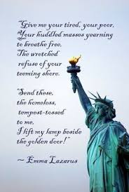 Trump Is The Complete Opposite Of The Statue Of Liberty Statue Of Liberty Quote Liberty Quotes Refugee Quotes
