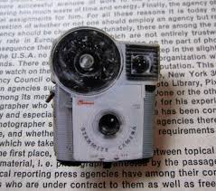 It was conceived and marketed for sales of kodak roll films. Say Cheese Vintage Brownie Camera Brooch Felt