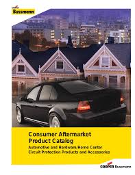 Consumer Aftermarket Product Catalog