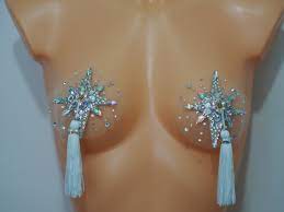 Bespoke Luxury Swarovski Burlesque Nipple Tassels / Pasties. - Etsy