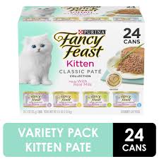We did not find results for: 24 Pack Fancy Feast Grain Free Pate Wet Kitten Food Variety Pack Kitten Classic Pate Collection 4 Flavors 3 Oz Boxes Walmart Com Walmart Com