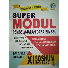 Modul ekonomi kelas xi semester 2. Buku Super Modul Belajar Cara Bimbel Sma Ma Kelas Xi Soshum Semester 2 Shopee Indonesia
