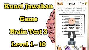 Ambil air dari bak dan siramkan ke petugas agar dia terpeleset. Brain Test 2 Level 1 10 Kunci Jawaban Brain Test 2 Youtube