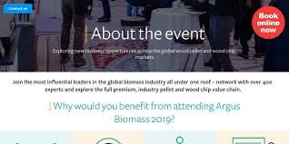 about the event argus biomass 2019 brochure