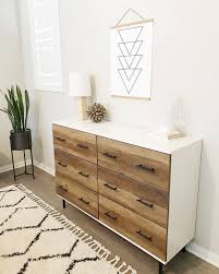 Audrey Crisp On Instagram We Needed More Storage In Our Bedroom So I Got This Cute Modern Dresser Fr Dresser Top Decor Modern Bedroom Dressers Dresser Decor