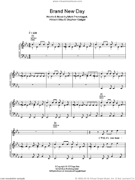 Come away with me think of all the places we could be i'll be waiting, waiting on a brand new day. Kodaline Brand New Day Sheet Music For Voice Piano Or Guitar