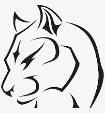 Angry panther head horizontal emblem. Panther Equipment Rental Black Panther Drawing Animal Free Transparent Png Download Pngkey