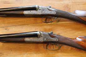 Pair of 12 bore Charles Lancaster Back Action Sidelocks