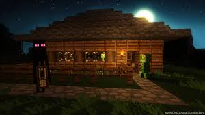 You can also upload and share your favorite minecraft house wallpapers. Minecraft House Hd Wallpapers Download Desktop Background