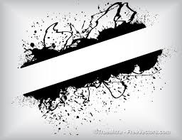  Splatter Banners Kartu Bunga Desain Grafis Seni Geometris