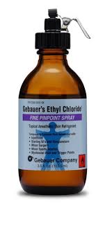 Suffering for beauty, so 1990s. Gebauer S Ethyl Chloride Rx Fine Pinpoint Spray 3 5 Oz Bottle