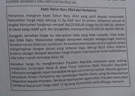 Jumlah angkatan kerja yang meningkat setiap tahun merupakan keuntungan sekaligus sebagai tantangan bagi pemerintah dan. Contoh Soal Opini Dan Jawabannya Kemendikbud
