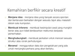 Soalan yang diperkatakan ialah bagaimanakah guru menggalakkan kemahiran berfikir secara kritis dan kreatif dalam kalangan pelajar? Pemikiran Kritis Dan Kreatif Speaker Deck