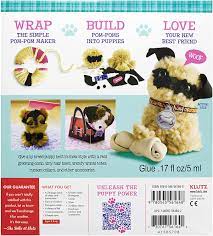 July 22, 2013 paperback physical info: Amazon Com Klutz Pom Pom Puppies Craft Kit Chorba April Toys Games