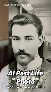 Who was I in a past life? Use my template to get your photo #AI #pastlives  #CapCut