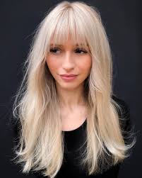 However, traces of black look should be visible on your head. 50 Prettiest Long Layered Haircuts With Bangs For 2021 Hair Adviser Blonde Hair With Bangs Long Layered Haircuts Hairstyles With Bangs