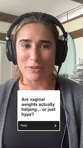 Vaginal weights might be trending, but are they really strengthening your  pelvic floor? Danielle breaks down what the research actually says — and  why functional movement, breath work, and proper ...