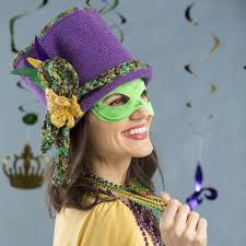 Premier® Mardi Gras Top Hat Free Download