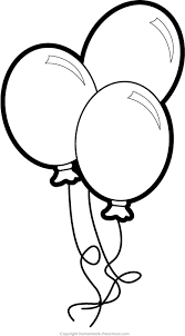 Black And White Balloons Png Clipart This Is Best Balloon Clip Art 1963 Black And White Balloon Clipart Free Clipart Images For Your Pr In 2020 Fruit Coloring Pages Art Drawings For Kids Balloon Template