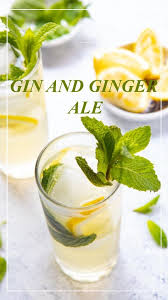 Light And Fresh This Gin And Ginger Ale Cocktail Recipe Is Guaranteed To Make You A Gin Lover A Little Ginger Ale Cocktail Lemonade Recipes Lavender Lemonade