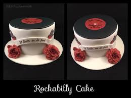 Beitrage Uber Rockabilly Torte Auf Kathls Backstum Rockabilly Wedding Rockabilly Cake Opos