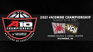 Then, in the bottom left corner for your zoom window (while you're zooming), you'll see an icon that click the little arrow right next to it, and select choose a virtual background. A 10 Men S Basketball Championship To Be Co Hosted At Richmond Vcu University Of Richmond Athletics