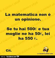 For your convenience mconvert has online euro to british pound (eur vs gbp) history chart and a table of popular currency pairs with their latest exchange rates for 05/17/2021. La Matematica Non E Un Opinione Se Tu Hai 500 Euro E Tua Moglie Ne Ha 50 Lei Ha 550 Euro Facciabuco Com