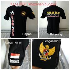 Mbah kahir adalah seorang pendekar pencak silat yang disegani. Jual Kaos Pencak Silat Ipsi Khazanah Budaya Bangsa Di Lapak Hevi K Silat Nuswantoro Bukalapak