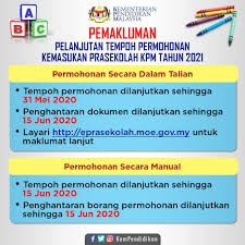 We did not find results for: Permohonan Kemasukan Prasekolah 2021 Dilanjutkan Sehingga 31 Mei 2020