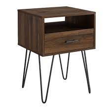 Maybe you would like to learn more about one of these? Amal Modern Single Drawer Hairpin Leg Side Table Saracina Home Target