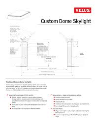 Velux Skylight Size Chart Guide Veluusa Catalog And
